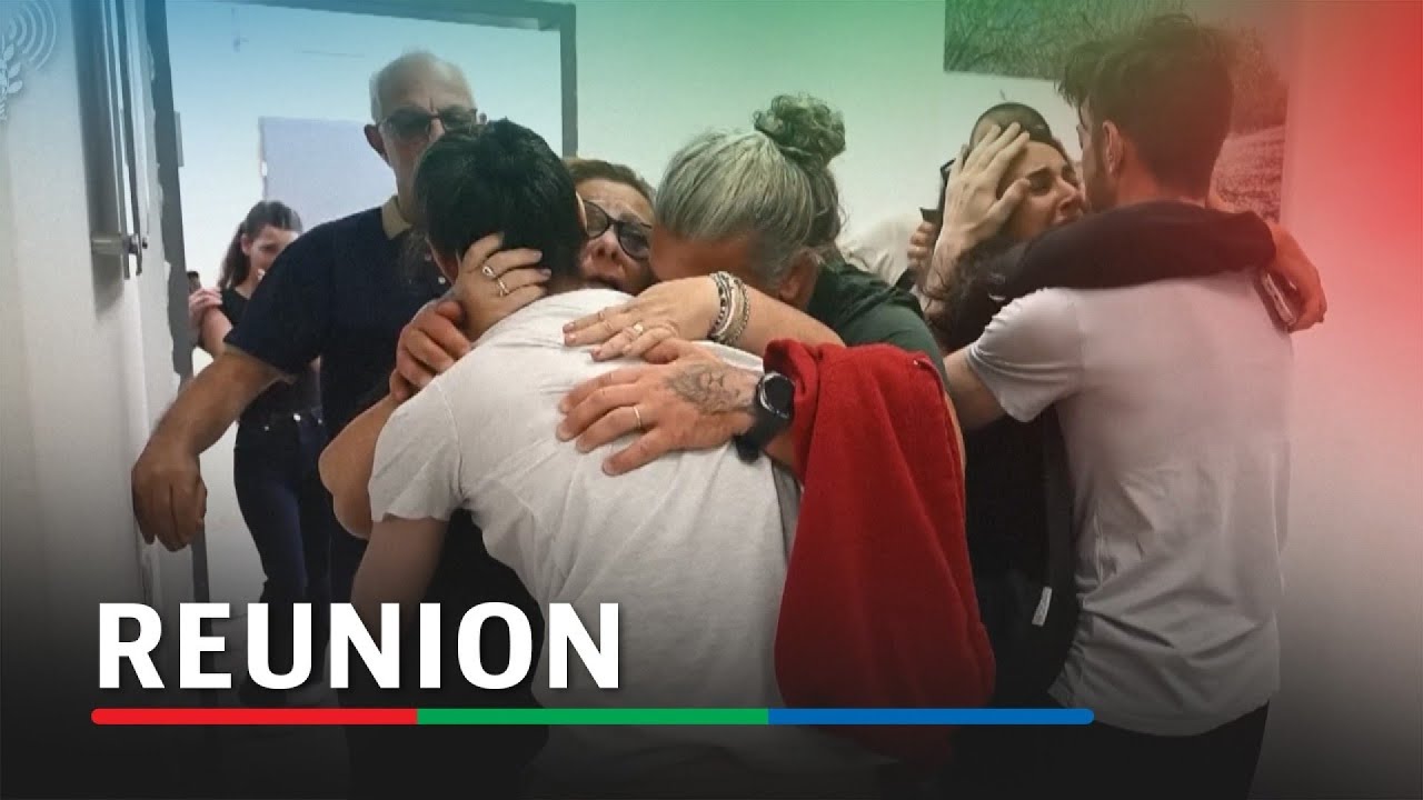 Released Israeli hostages reunite with their families | ABS-CBN News