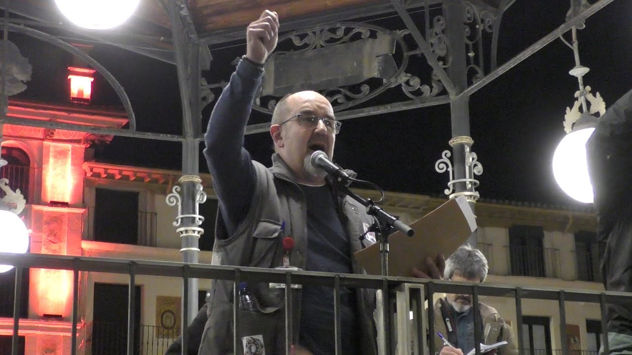Manifestación en Tudela por NANO Automotive