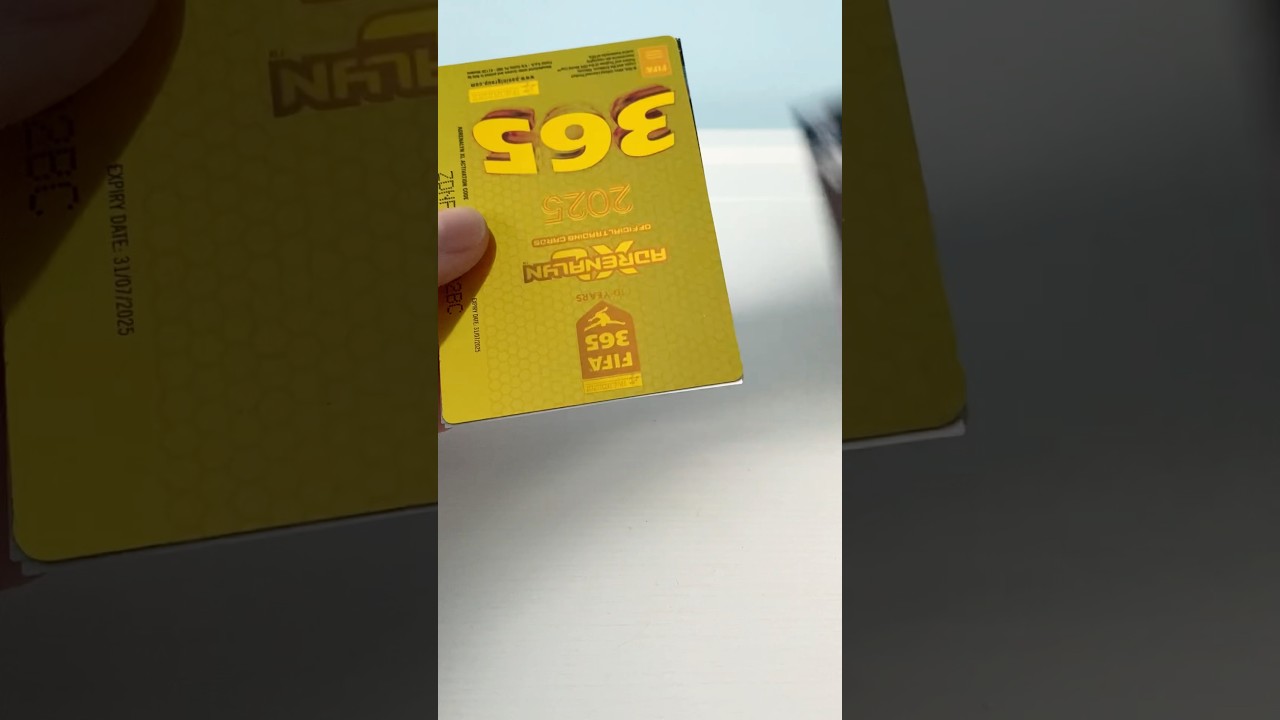 #panini FIFA 365 2025 Adrenalyn XL pack opening - Searching for momentum but we found Golden Baller