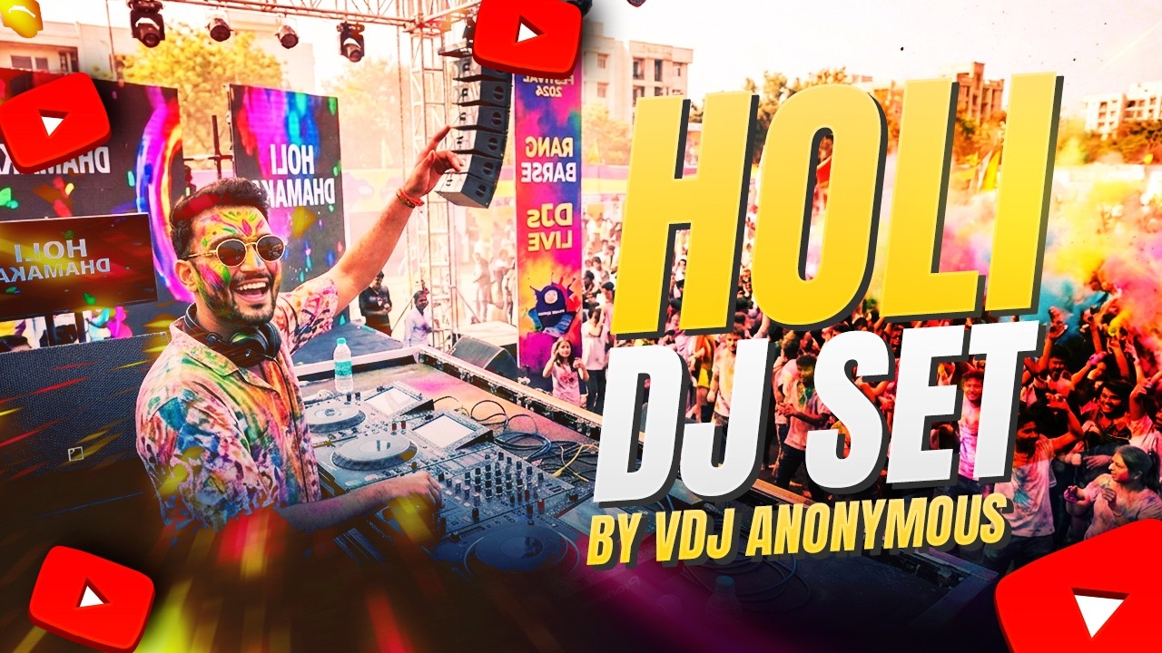 Holi DJ set by (VDJ ANONYMOUS).2026 #dj #remixer #music #bollywood #pioneerdj #edm #edm #djremix