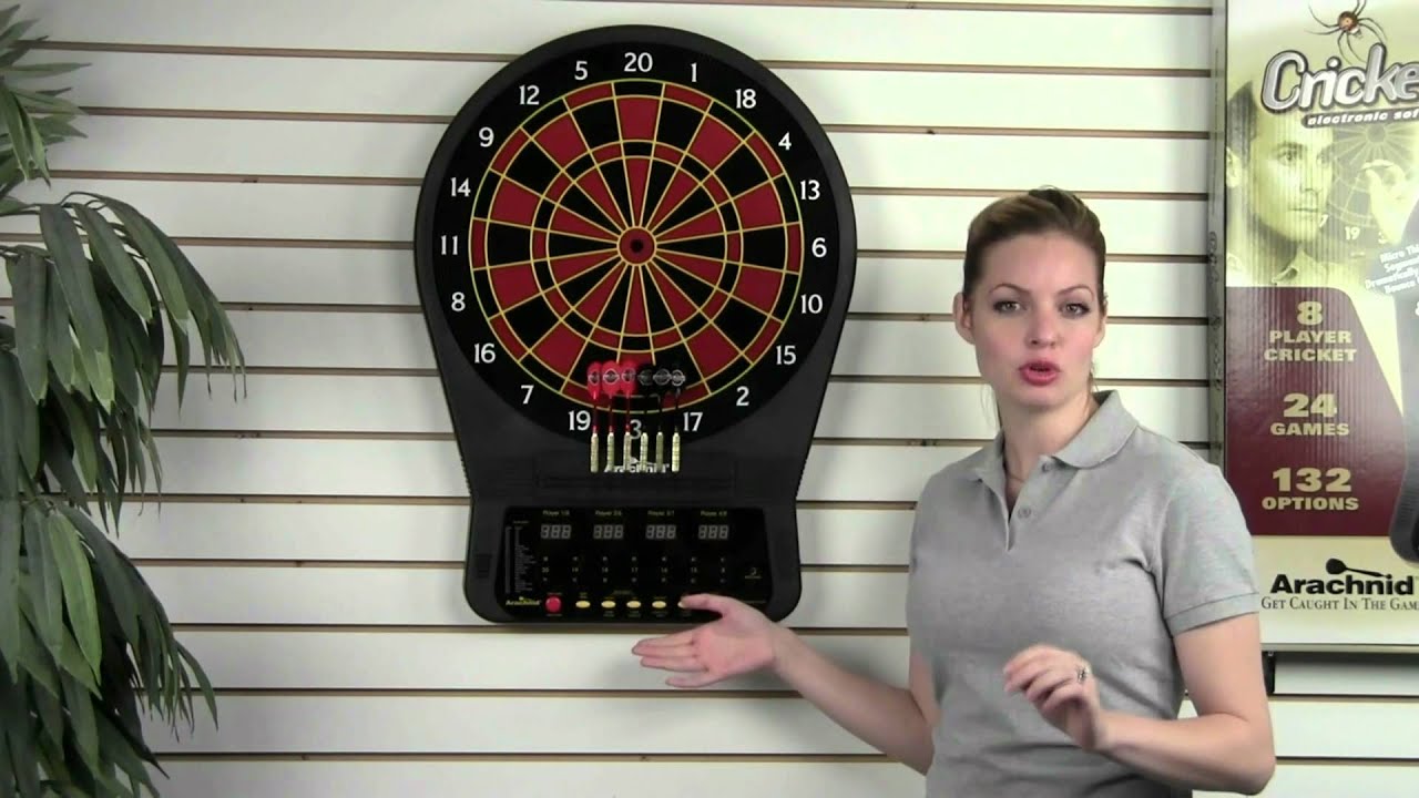 Arachnid CricketPro 650 Electronic Dartboard (Item # E650ARA)