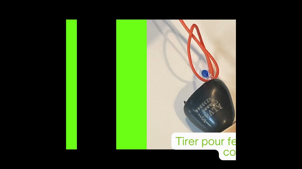 Mise en place le cordon des oreillettes &eacute;lectroniques ALVIS Chasse I & III     #huntingearplugs