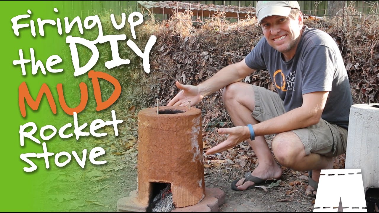 How To Dry A DIY Mud Rocket Stove