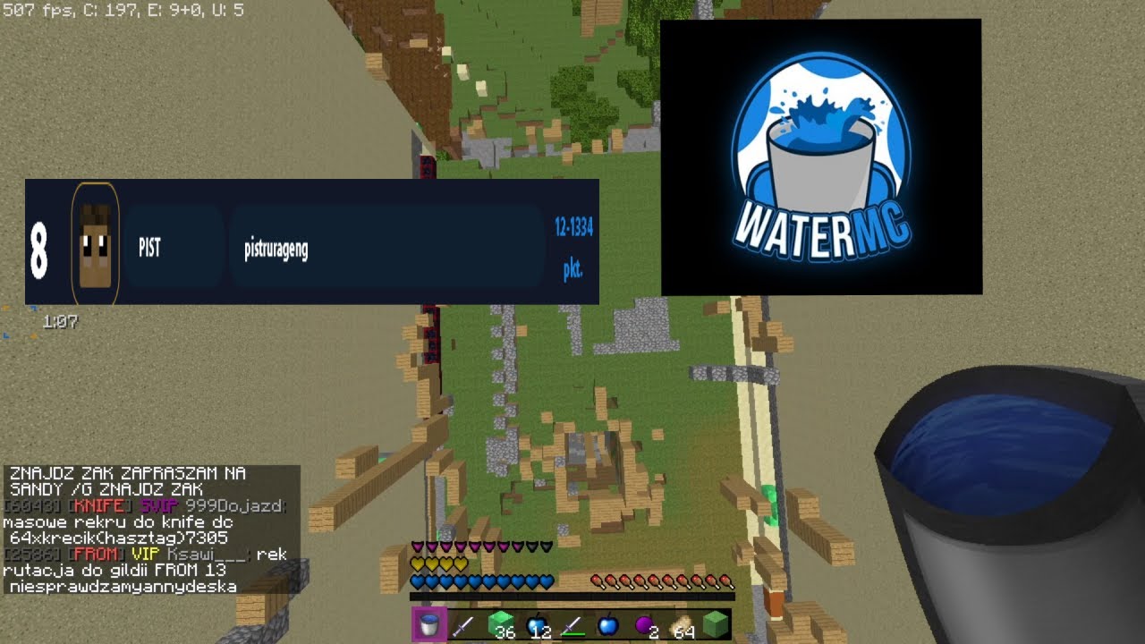 watermc.eu - bońsko nogi drzewkarka knock | TOP8 | [pist] + txt pVp