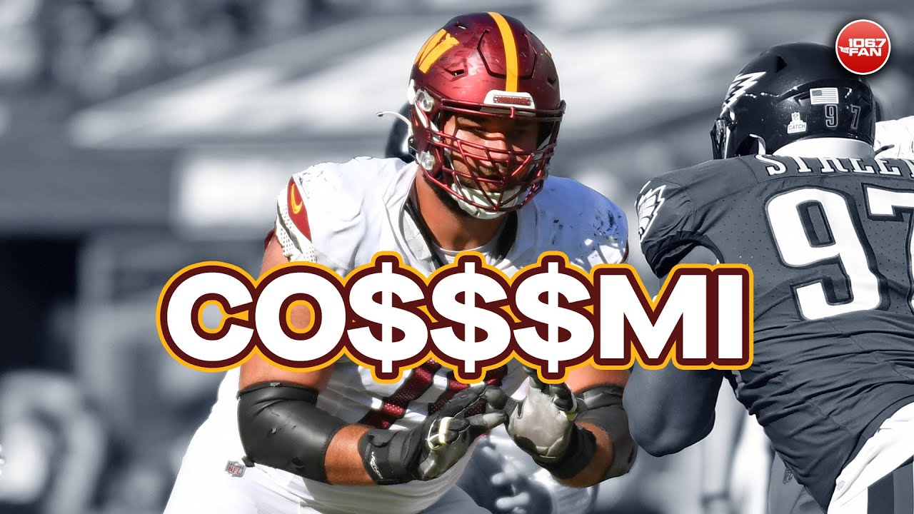 #commanders Guard Sam Cosmi Gets Paid | Grant & Danny