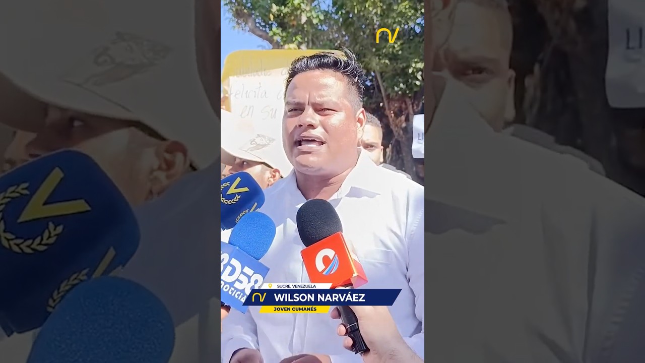 Cuman&aacute; se moviliza: Sectores civiles se concentran en respaldo a la juventud venezolana