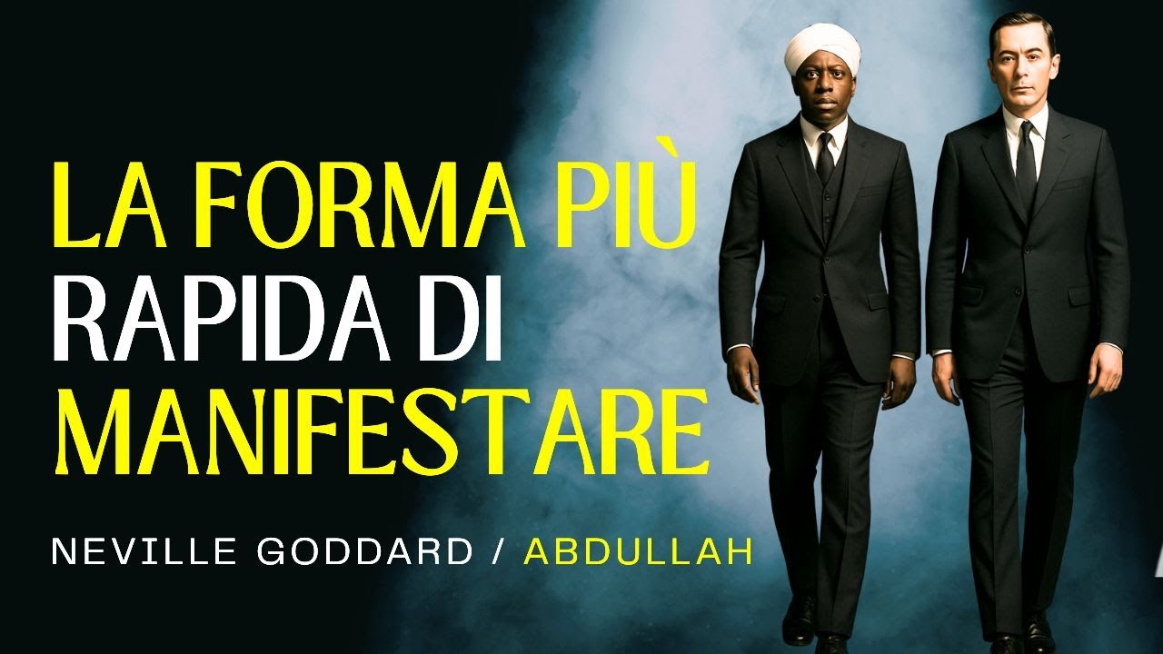 LA FORMA PI&Ugrave; RAPIDA DI MANIFESTARE &ndash; NEVILLE GODDARD ABDULLAH