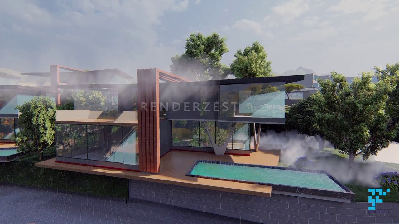 Wellness Resort   (Architecture walkthrough) - Lumion