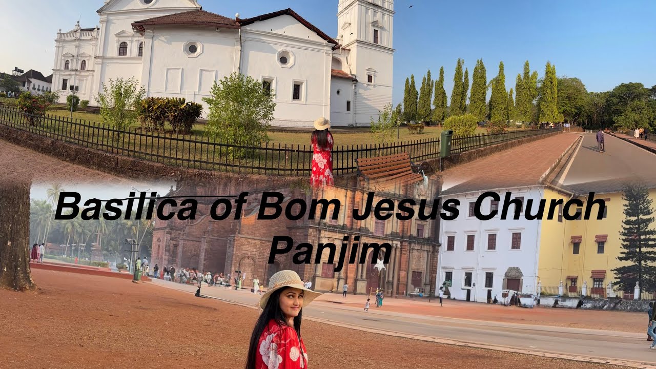Basilica of  Bom Jesus Church Old Goa Panjim # Church#goa #travel #vacationmode 