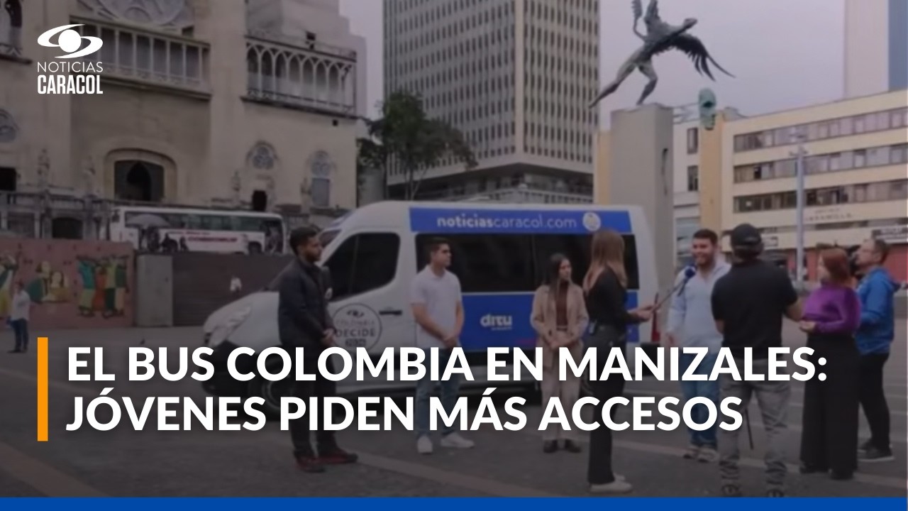Jóvenes en Manizales piden empleo y garantías para construir su proyecto de vida | Bus Colombia