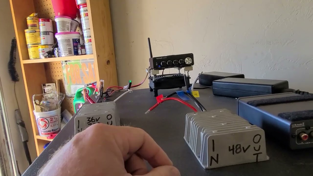 Oops -- this Fosi Audio BT30D Pro 2.1 Bluetooth amplifier is 24-36v rated (not 48v)