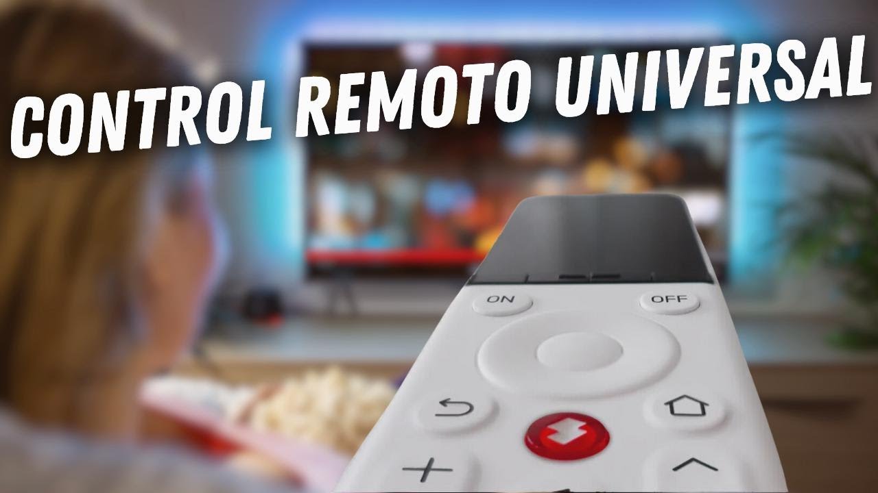 &iexcl;Este control remoto universal te sorprender&aacute;! (Es el mejor que he probado)