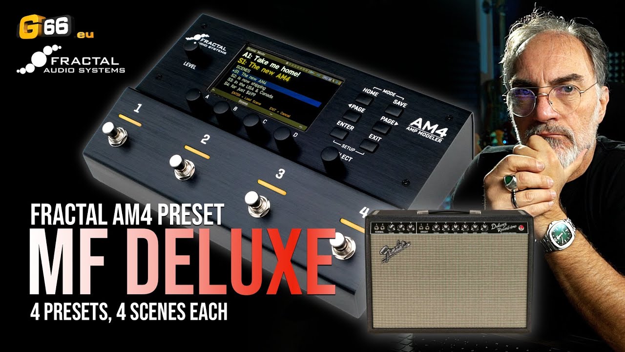 Fractal AM4 Preset MF Deluxe на основе Fender Deluxe
