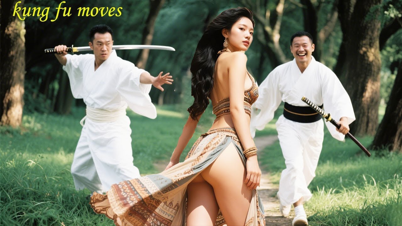 2025功夫爽片：日本武士狂追花姑娘，不料瞬間被反殺 🔥 功夫 | Kung Fu