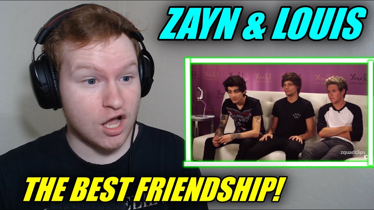 zayn and louis being the superior friendship in one direction for 5 minutes straight REACTION!!!!