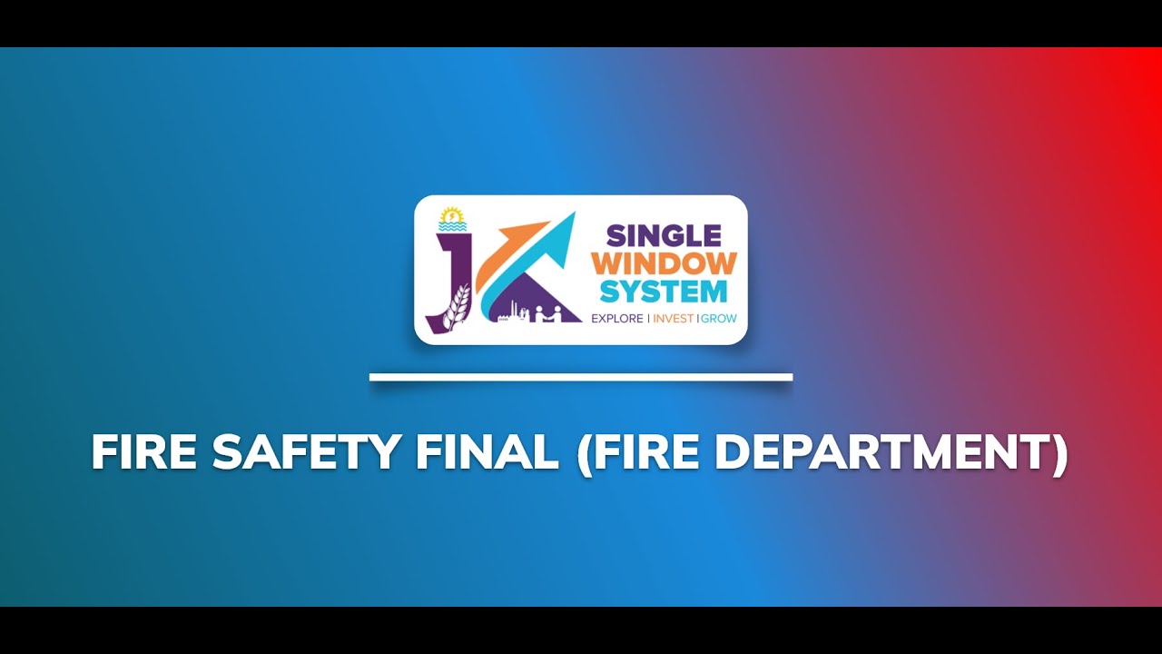 Fire Safety Final (Fire Department)