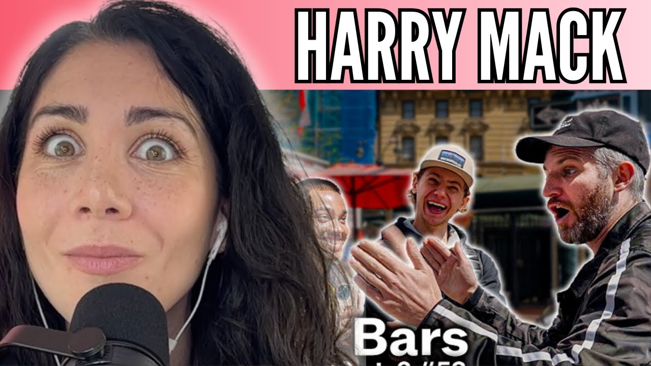 FACE SAYS IT ALL Voice Coach/Opera Singer -  FIRST TIME Reaction to HARRY MACK -  Guerrilla Bars 53
