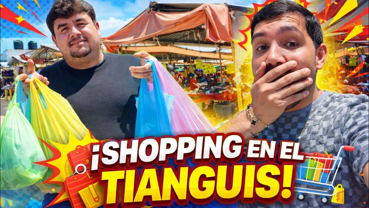 VLOG/ NOS VAMOS DE SHOPPING A LA GRAN PACA EN UN TIANGUIS Y CAMBIAMOS LA VESTIMENTA DE CHABELO.