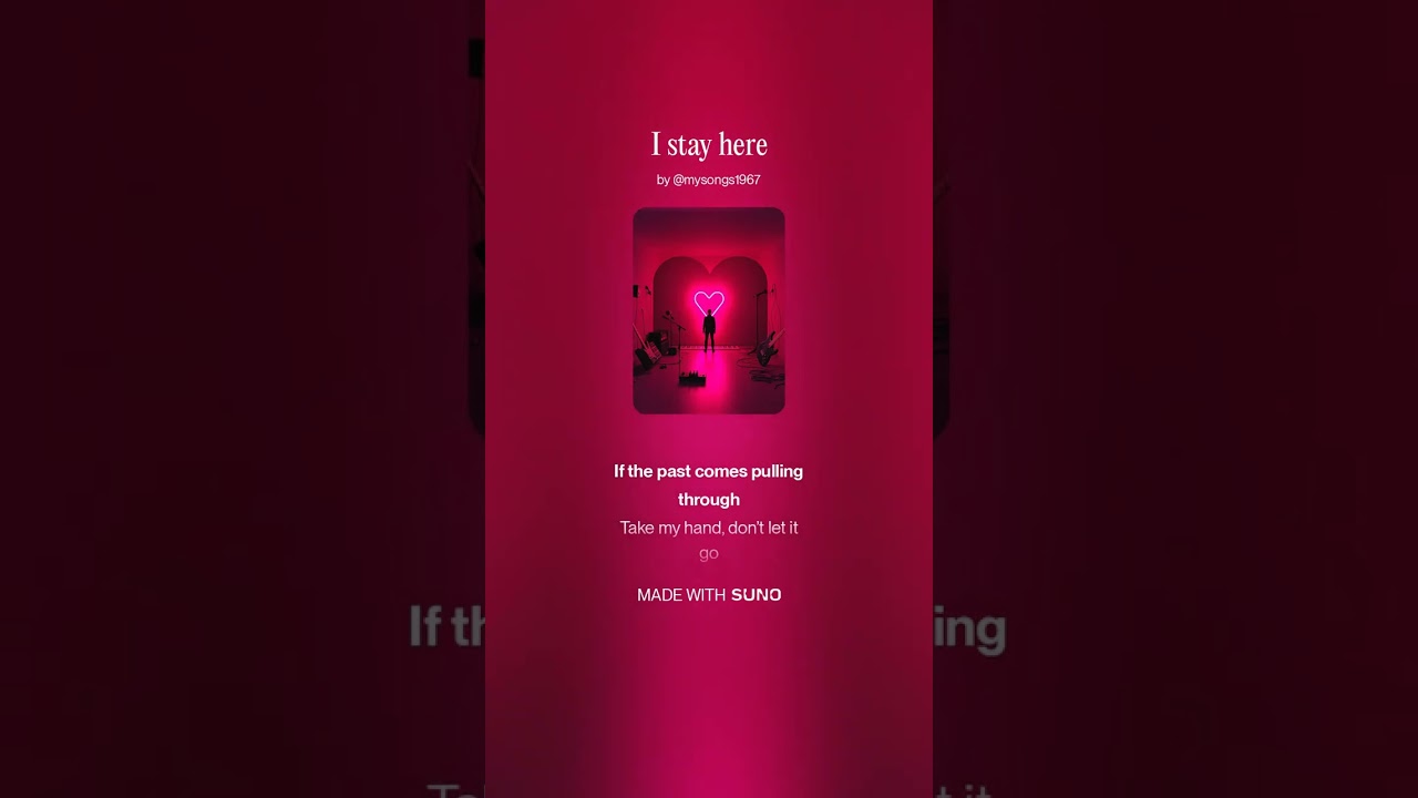 I stay here (Cover)