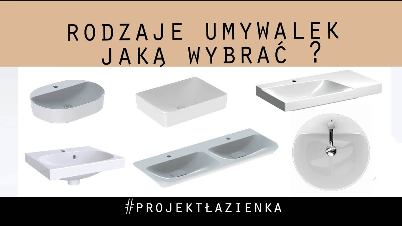 Umywalka nablatowa, umywalka meblowa, umywalka wpuszczana w blat - Jaką wybrać? | RODZAJE UMYWALEK