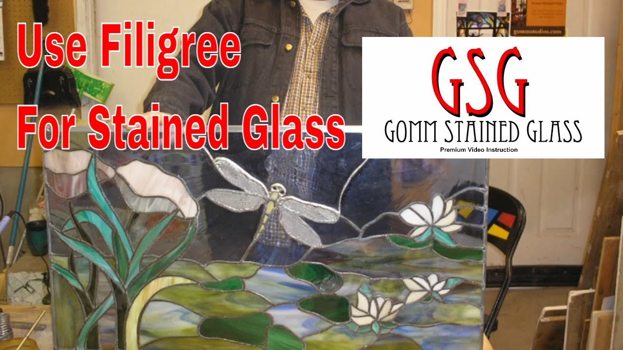 We Teach About Filigree For Stained Glass V323