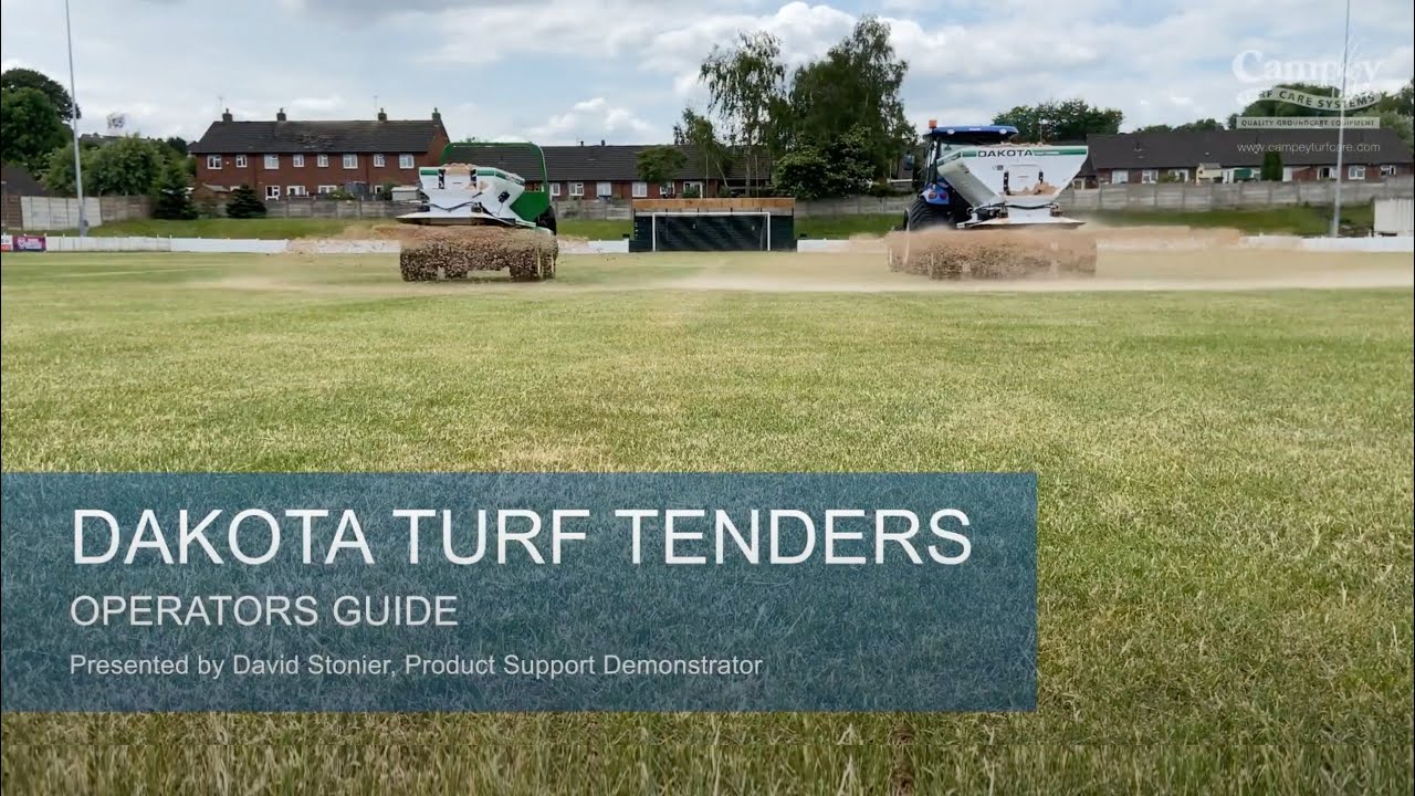Operators Guide to the Dakota Turf Tender supplied by Campey Turf Care