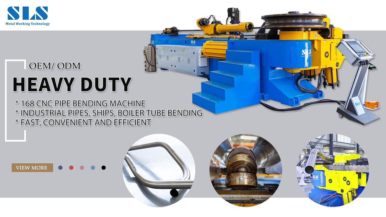 Heavy Duty CNC Tube Bending Machine |  Ships, Boilers, 5 6 Inch Industrial Large Pipes Auto Bender