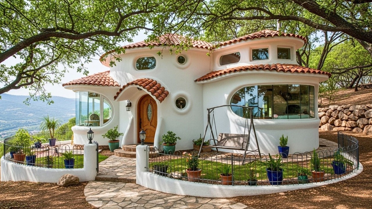Shocking Yet Cozy Mediterranean Tiny House With Mini Garden And Front Yard Might Be Boldest Viral Ar