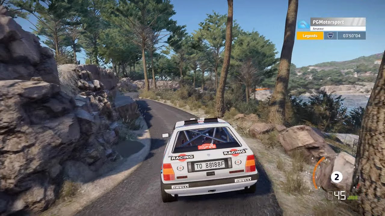 WRC Generations | France - Corsica | Pietrosella | Lancia Delta HF 4WD | Kankkunen
