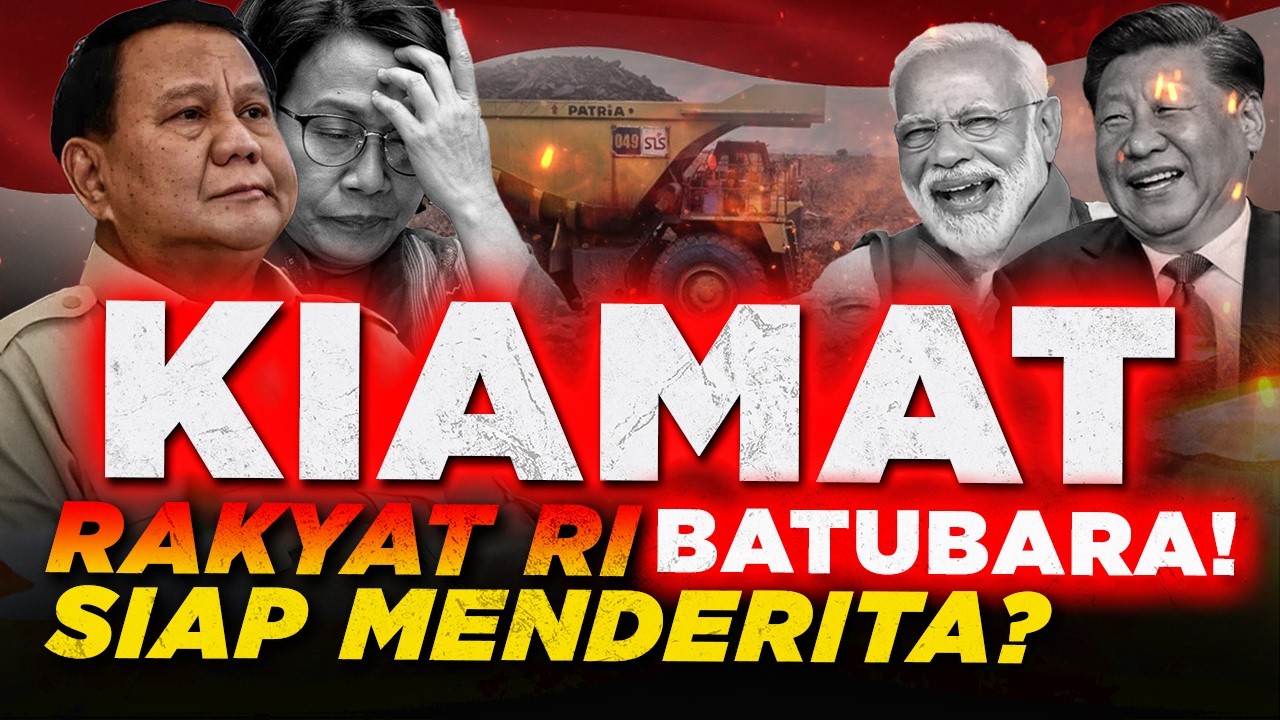 KIAMAT BATUBARA! Ekonomi RI TERHANCUR Sejak 1970? &ndash; China dan India&nbsp;Dalangnya?!