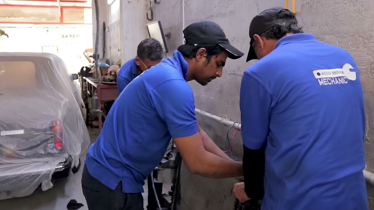 First garage in Bahrain that fix ￼luxury cars￼.