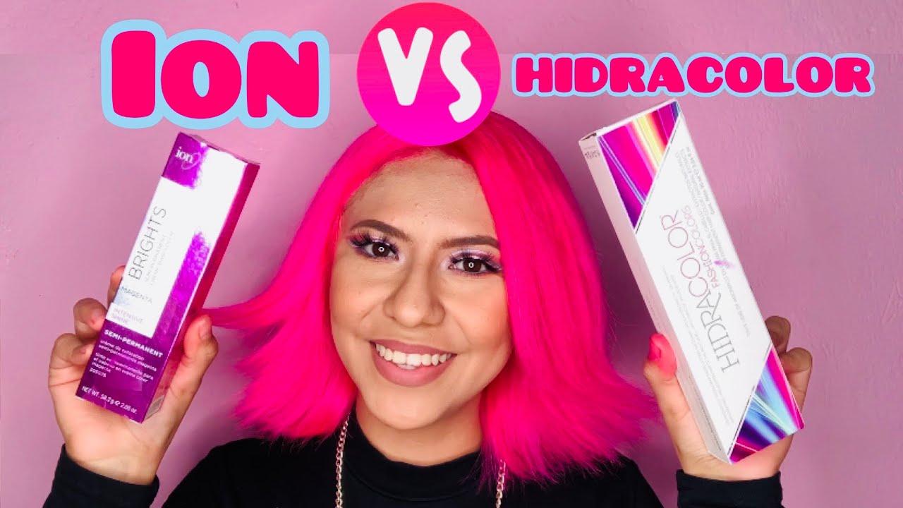 HIDRACOLOR CONTRA ION / BATALLA DE TINTES FANTASÍA/ ¿CUAL ES MEJOR?