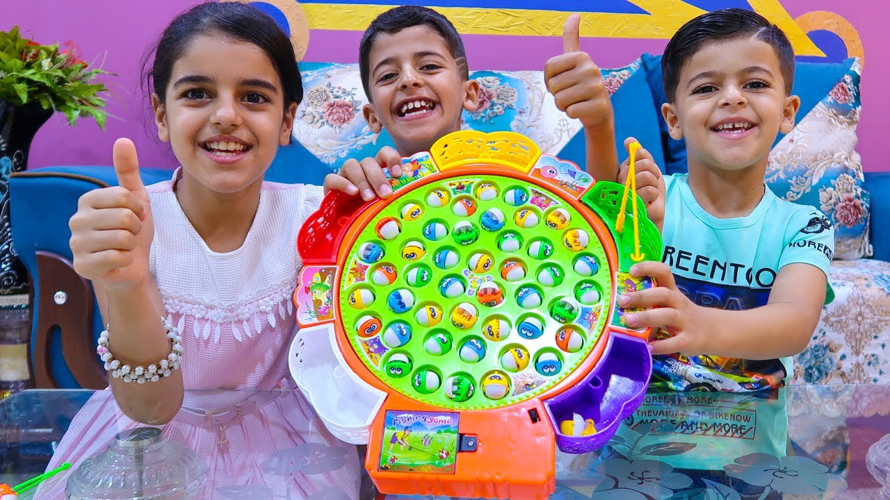 لعبة صيد السمك للأطفال FISHING GAME