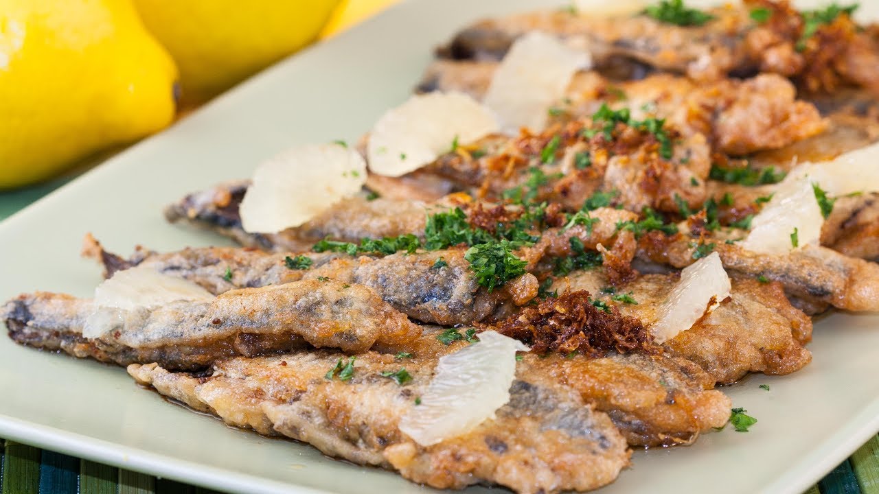 How to Make Marinated Fried Sardines - How to Fillet Sardines Easily