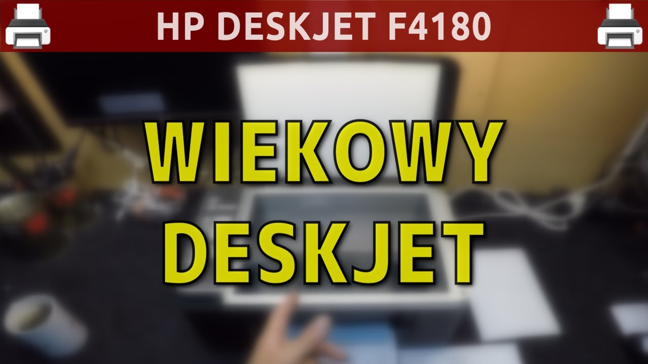HP DESKJET F4180 🖨️ Serwis wiekowego DeskJet'a