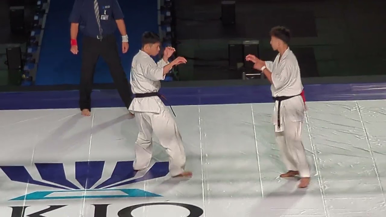 【第17回JKJO全日本空手道選手権大会　一般男子・軽量級　決勝】　ドルフィンズアリーナ・名古屋市　2025年9月21日（日）