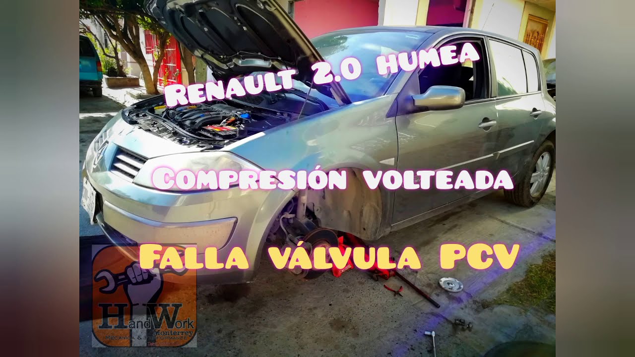 HUMEA Y SUCCIONA AIRE EL MOTOR DE RENAULT 2.0 MEGANE