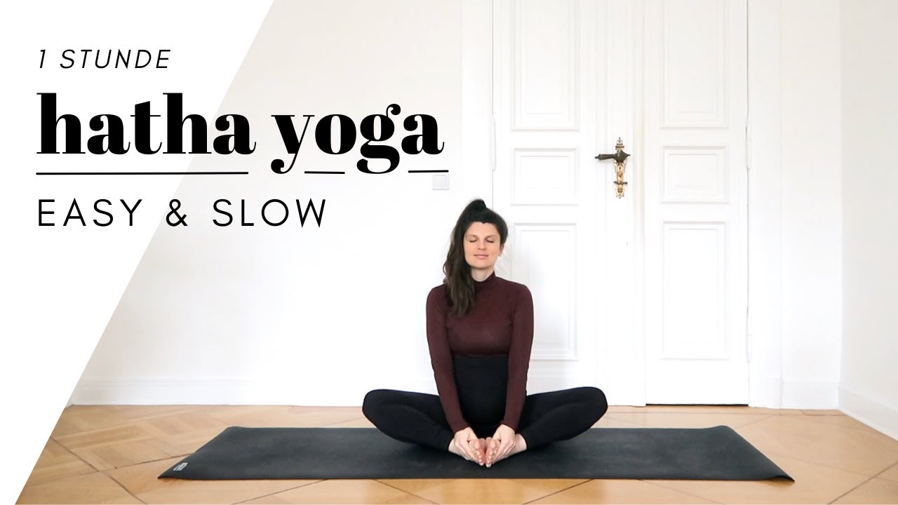 Komplette Hatha Yogastunde mit milden Variationen | Yoga Vidya Grundreihe zum Entspannen
