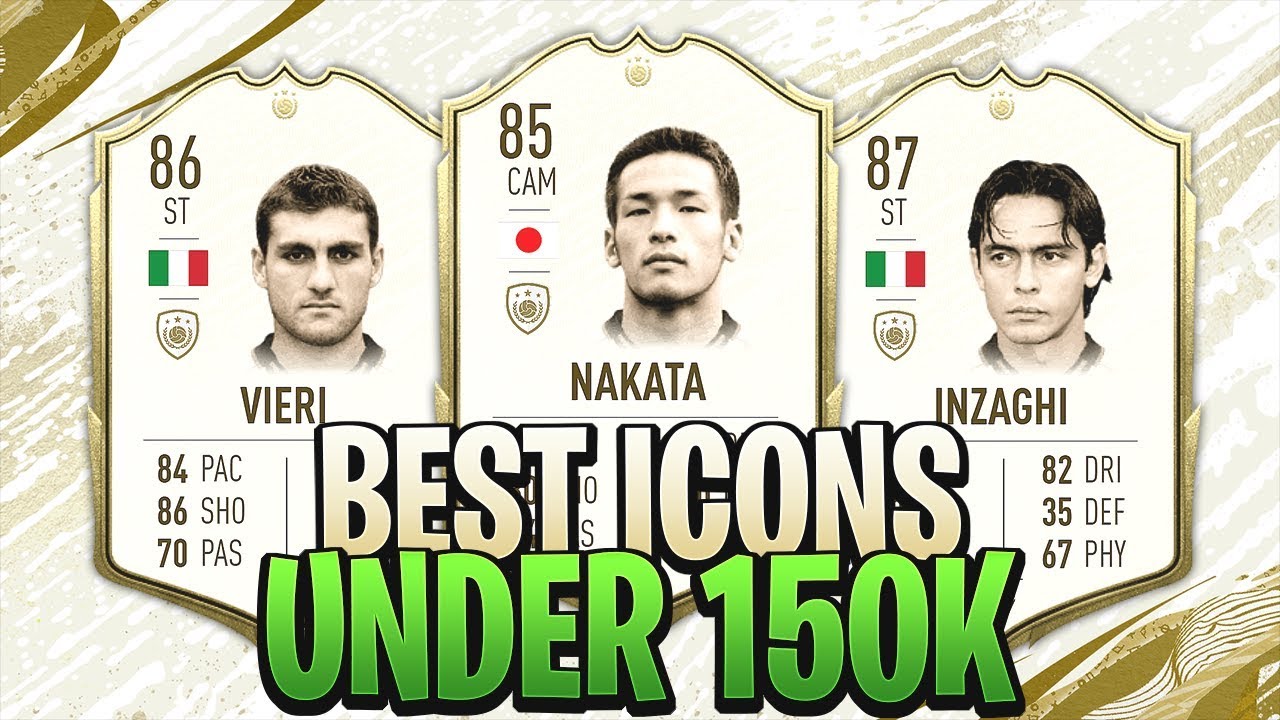 THE BEST CHEAP ICONS UNDER 150K COINS!! - FIFA 20 (ICON SWAPS)