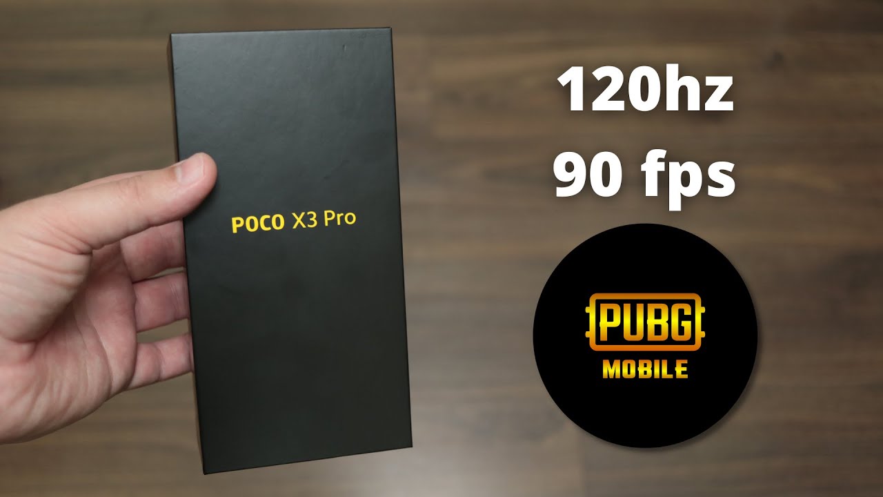 XIAOMI POCO X3 PRO в PUBG MOBILE ► ТЕСТ 90 FPS / 120hz