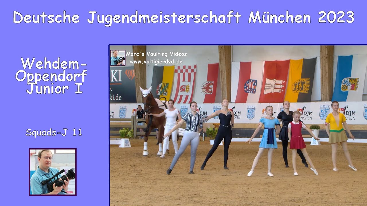 Wehdem-Oppendorf Junior I - Squads-J 11 - DJM München 2023