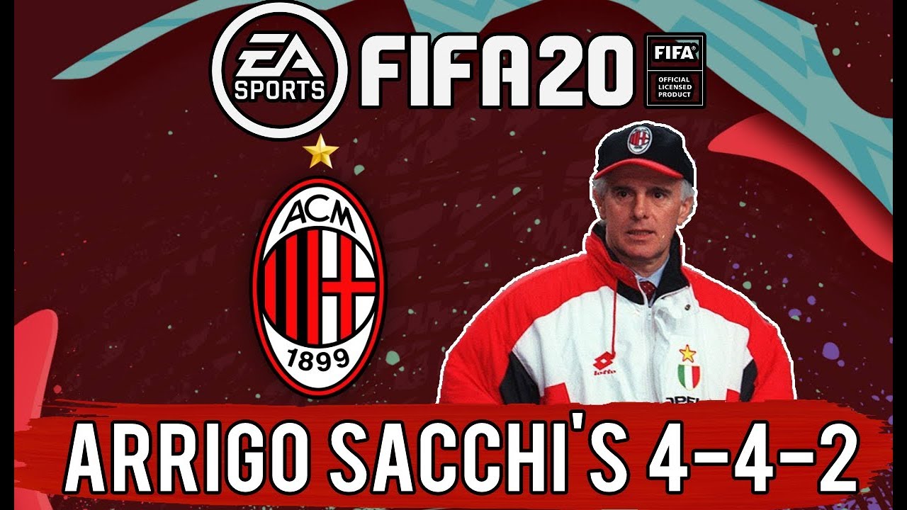 Recreate Arrigo Sacchi's 4-4-2 AC Milan System in FIFA 20 | FIFA 20 Custom Tactics Explained