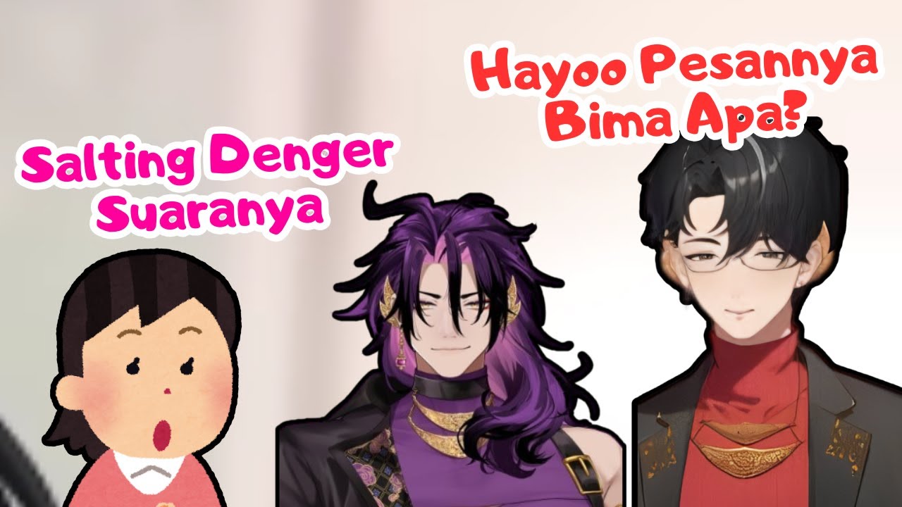 Tetap fokus dengerin pesannya Bima walaupun salting sama suaranya [Vtuber Clip]