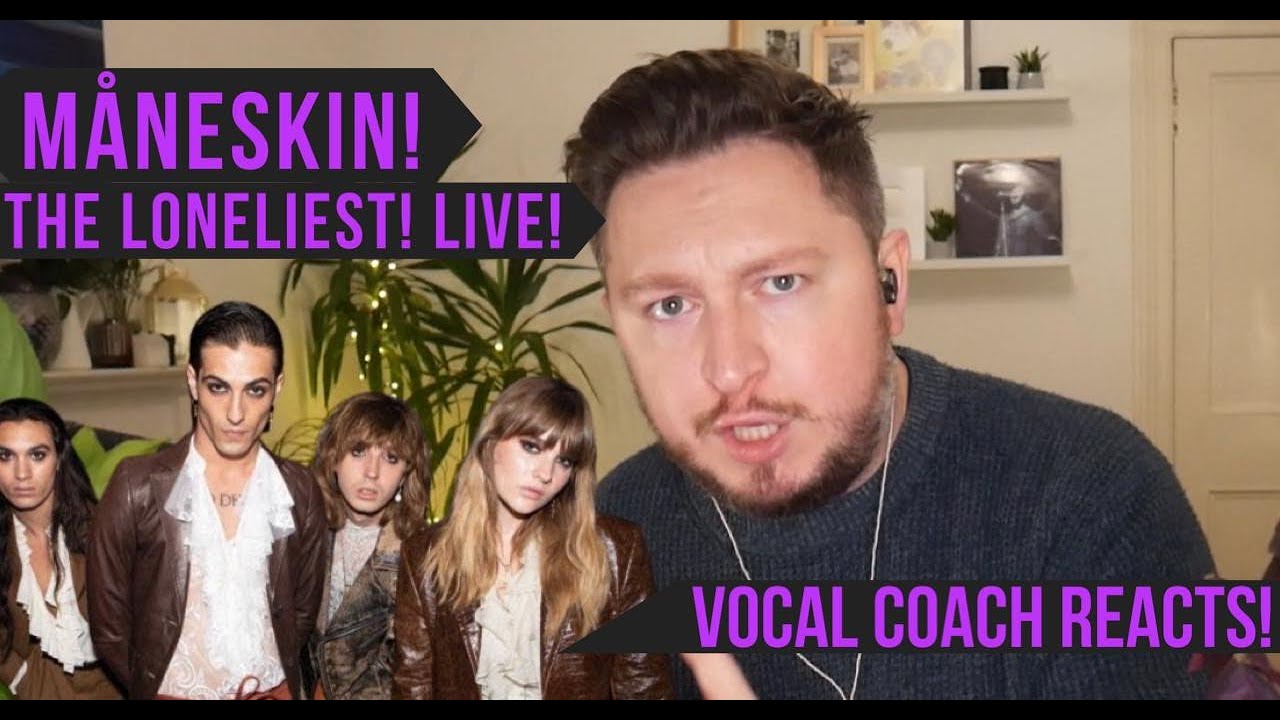 Vocal Coach Reacts! Maneskin! The Loneliest! Live!