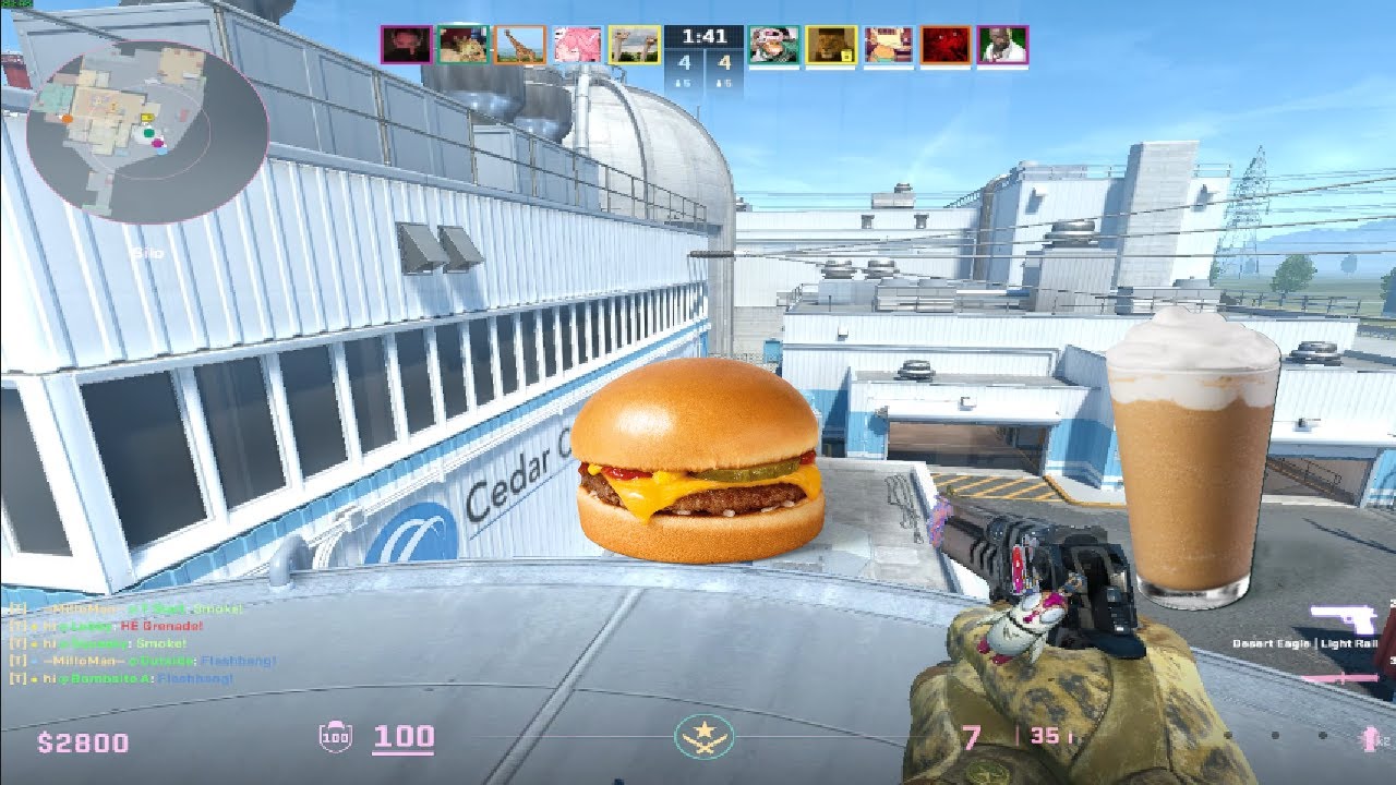 cheese burger frapuchino movement
