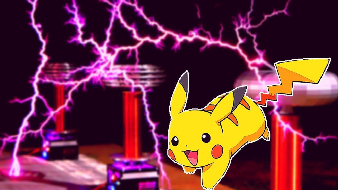 POK&Eacute;MON Theme on TESLA COIL TRIO