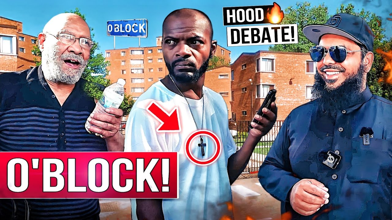 🤯Hot Debate in O'BLOCK Then accepted Islam! [MUST WATCH] | Conversion from Christianity to Islam