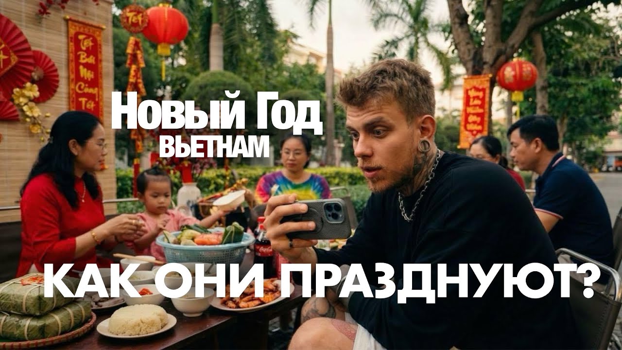 Четвертый Новый год за 2 месяца… и на этот раз — во вьетнамской семье.. TET2026