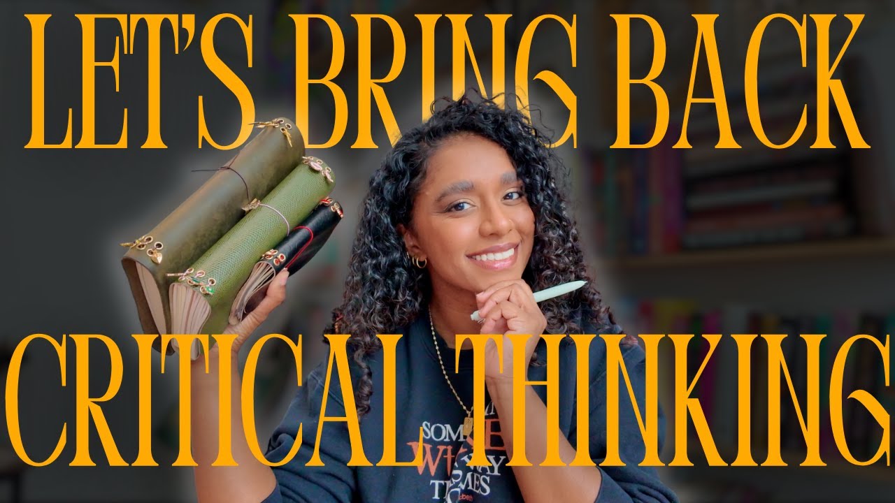 bring back CRITICAL THINKING 🧠 start a Critical Media Journal in 2026 + how to write reviews