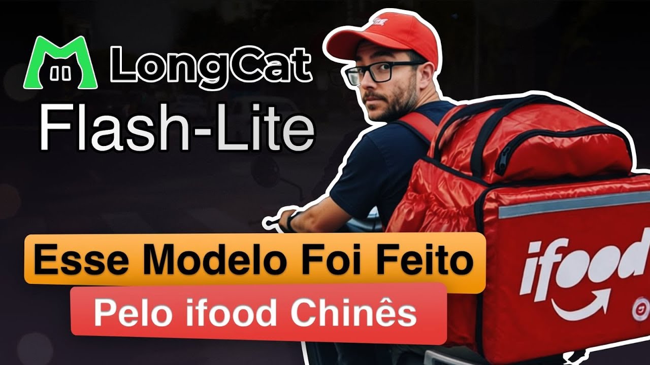 O iFood chinês criou uma LLM. Será que é boa? - Longcat Flash
